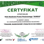 Certyfikat Koło